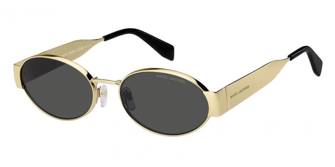 Marc Jacobs MARC 806/S GOLD BLACK/GREY 58/19/140 Damenbrillen Zonnebrillen