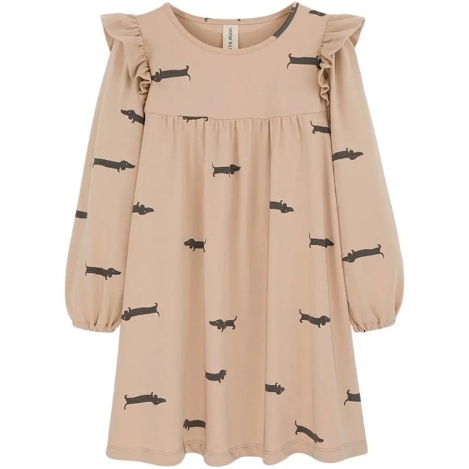 Meisjesjurk Kids on the Moon Tiny Dogs