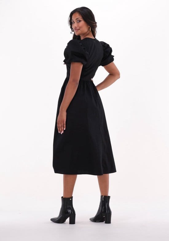 NA-KD  - Maat 42 - Puff Sleeve Midi Dress Dames Jurk
