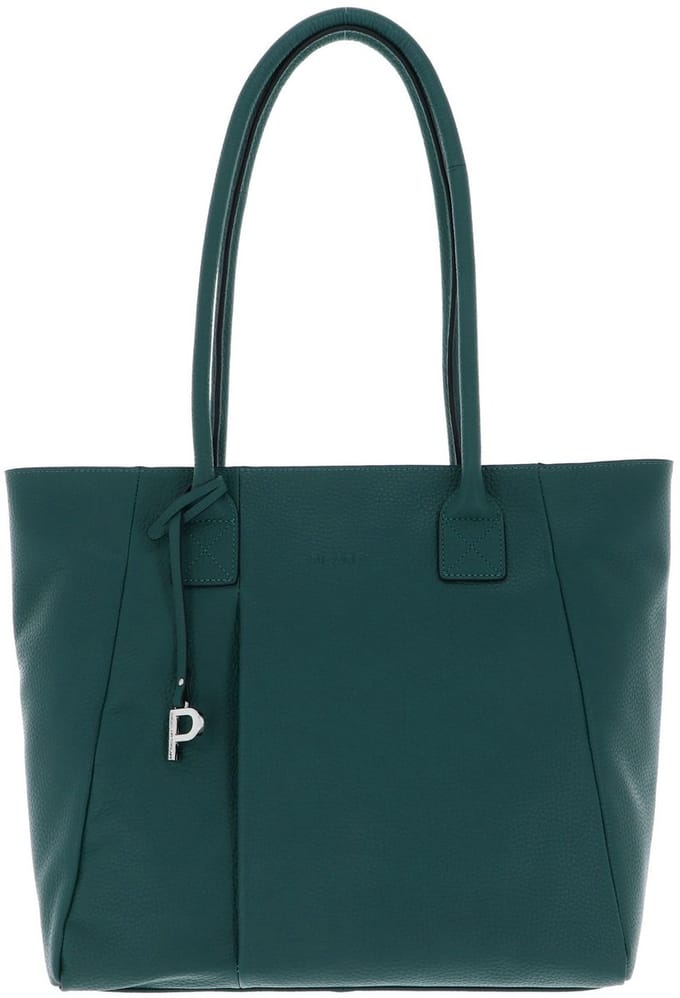 PICARD Leren shopper schoudertas Pure Shopper Smaragd donkergroen