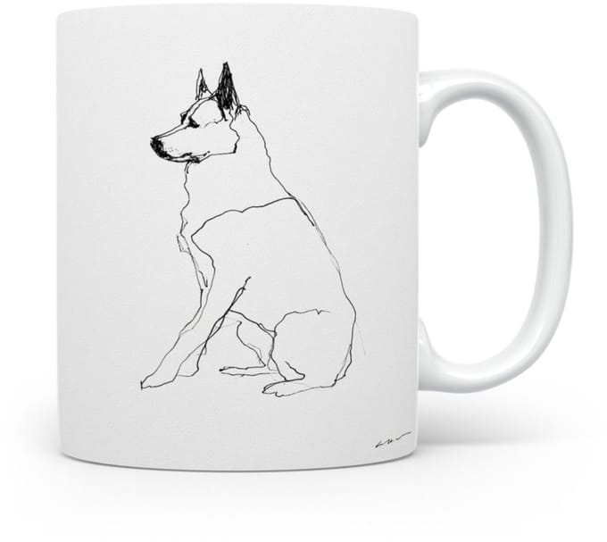 Beker Noorse Elandhond