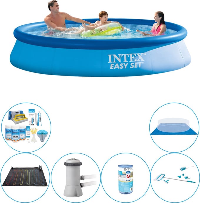 Zwembad Deal - 7-delig -  Easy Set Rond 366x76 cm