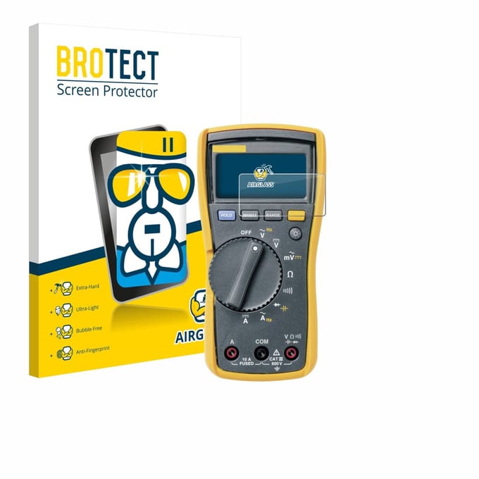 Screenprotector voor Fluke MultiMeter 115 Beschermglas transparant