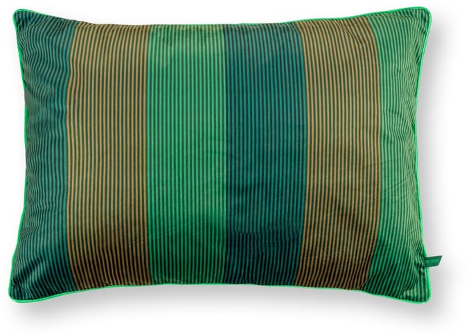 Pip Studio Sierkussen Multi Stripe - Kussen voor de Woonkamer - Groen - 50x70cm