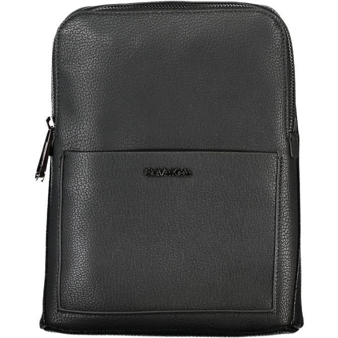Geribbelde Leren Schoudertas K50k507376