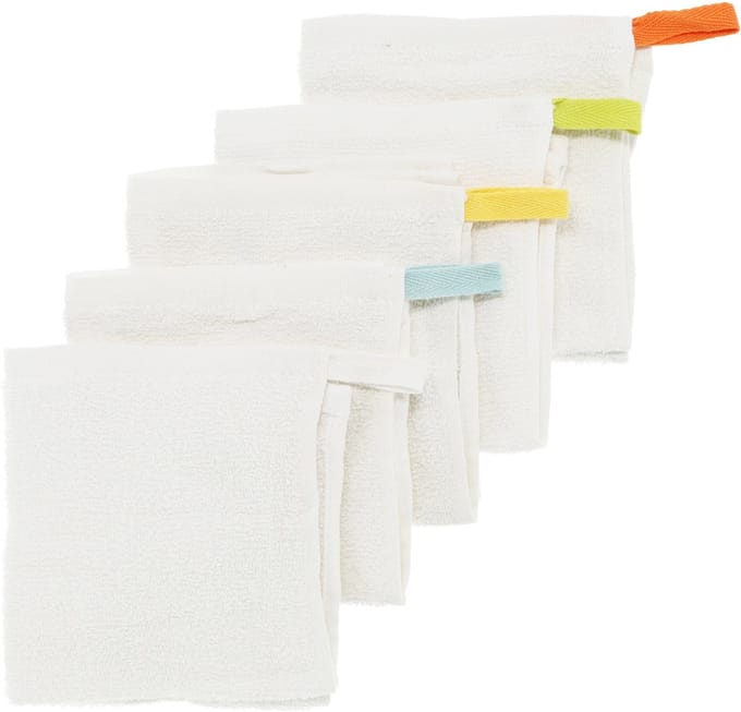NHP Spuugdoekje - 30 x 30 cm - Wit - 5 stuks