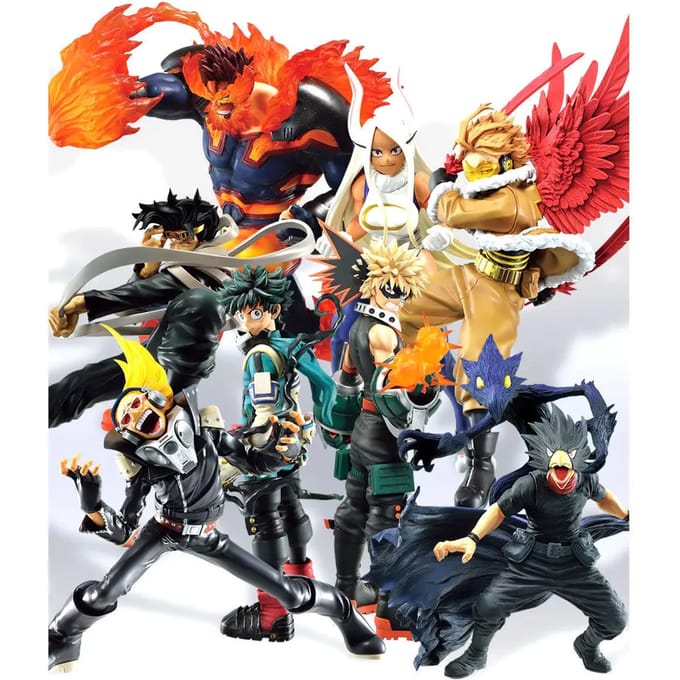 Figurine Banpresto My Hero Academia Ichiban Kuji Rushing Bundle