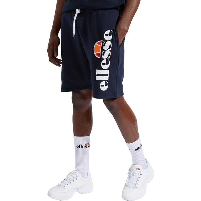 Ellesse Heren Bossini Fleece Shorts (Navy)