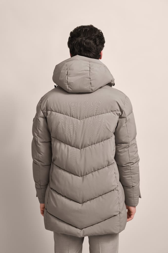 Bugatti Herren Gewatteerde parka waterdicht en winddicht