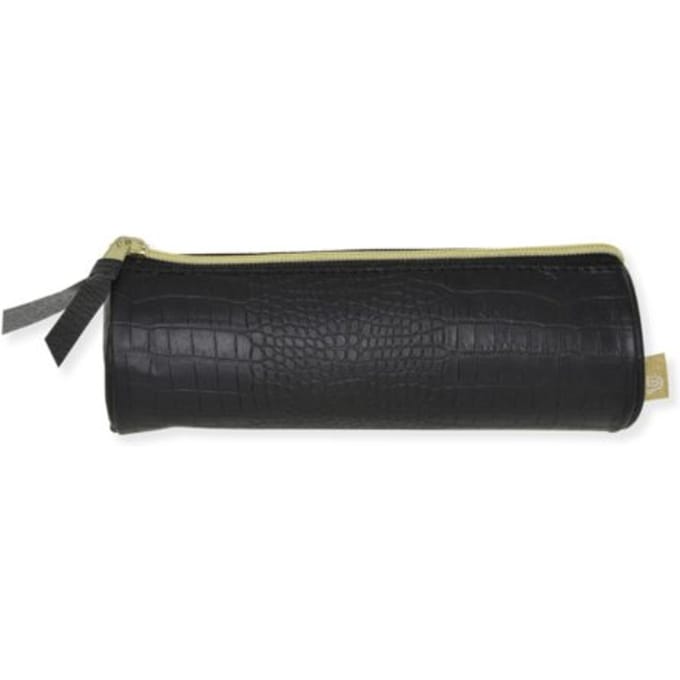 Kangar etui - Pure Croco - zwart - 20x6 - rond - K-PM620033SKZ