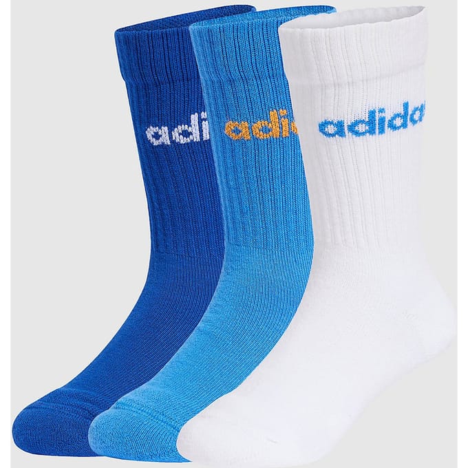 Sportsokken adidas Chaussettes Linear 3 Unités blanc coton