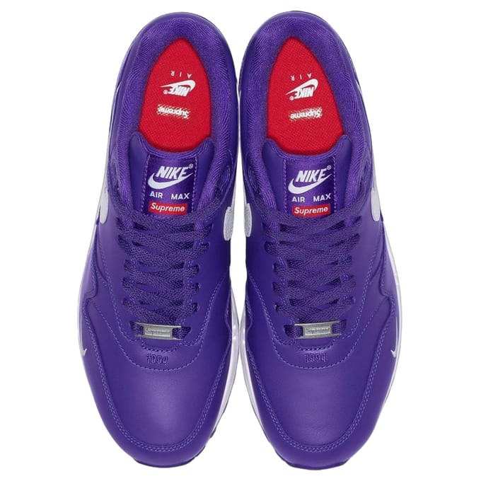 Nike Air Max 1 '87 SP Supreme Varsity Purple