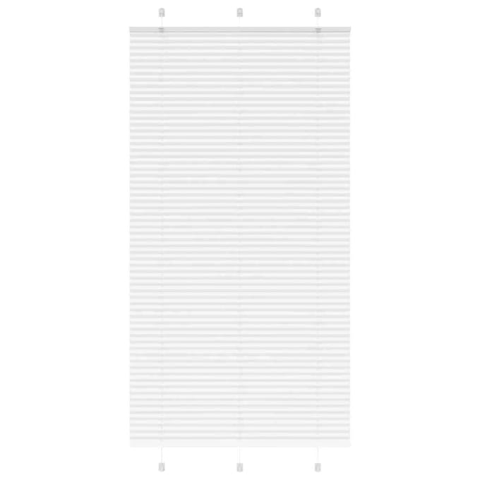 vidaXL - Plissé - rolgordijn - 105x200 - cm - stofbreedte - 104,4cm - polyester - wit