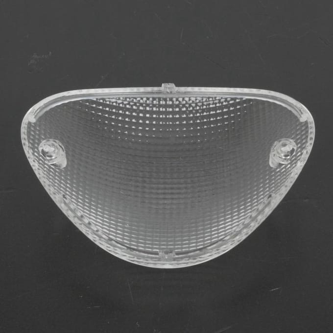 cabochon achterlicht transparant een voor scooter piaggio 50 liberty nieuw