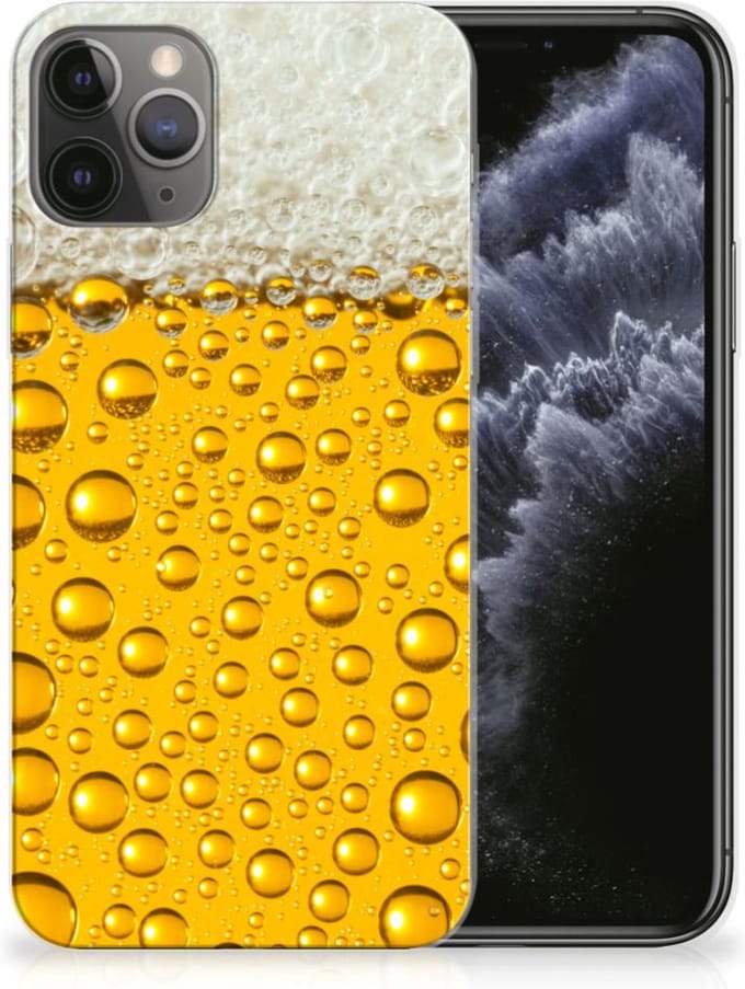 Apple iPhone 11 Pro Siliconen Case Bier