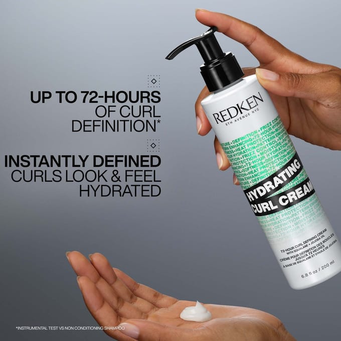 Redken Hydrating Curl Cream Kruldefinierende Creme Redken - Hybrid Curls Stylers Hydrating Curl Cream - Kruldefiniërende Crème