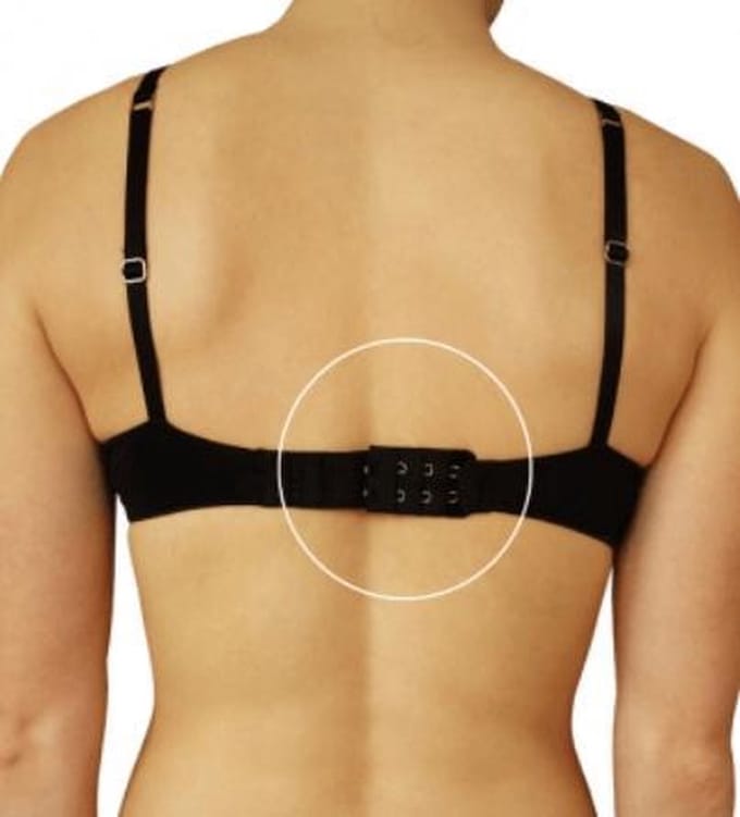 Jumada's Bh Verlengstuk 3 Haakjes Elastisch - 3pack - Zwart