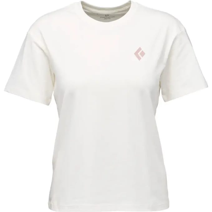 Dames-T-shirt Black Diamond Heritage Bafge SS
