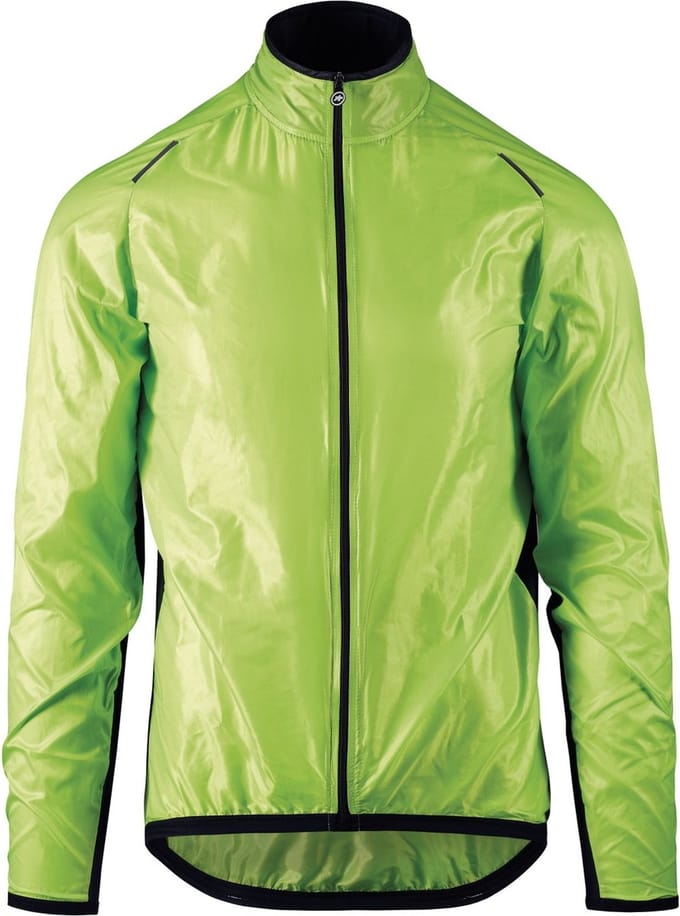 Assos Mille GT wind jacket visibility green