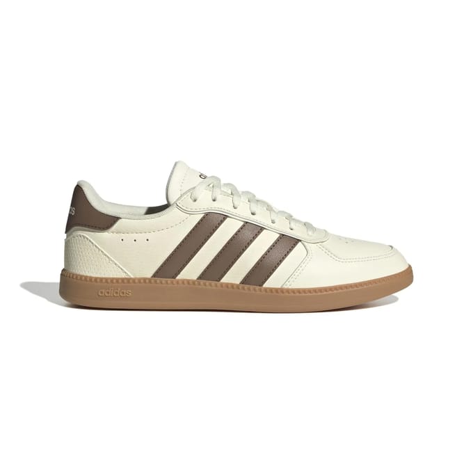Adidas Breaknet Sleek dames sneakers beige - Maat 39 1/3 - Uitneembare zool