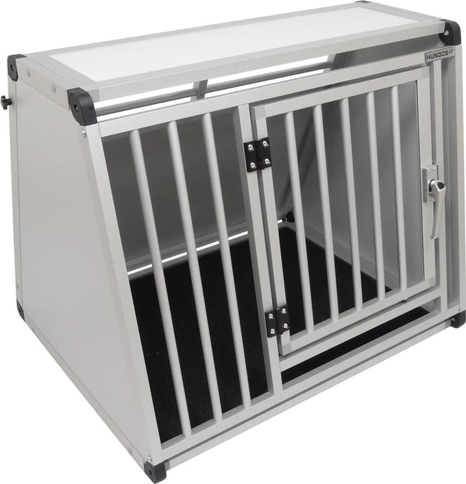 Hundos Autobench M 65x80x65 cm Met drempel