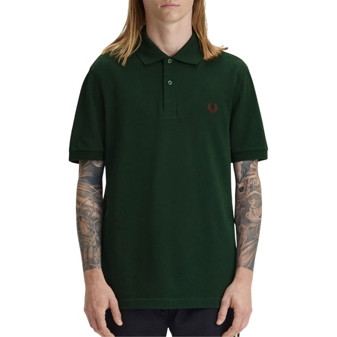 Polo Fred Perry Plain Homme