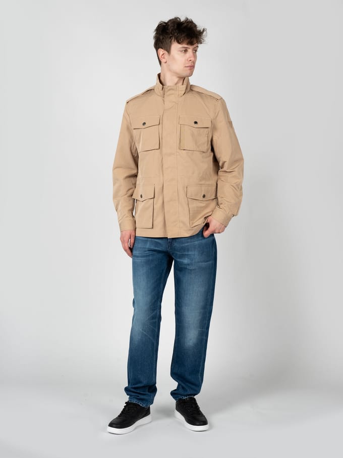 Guess jas Filip Mannen beige