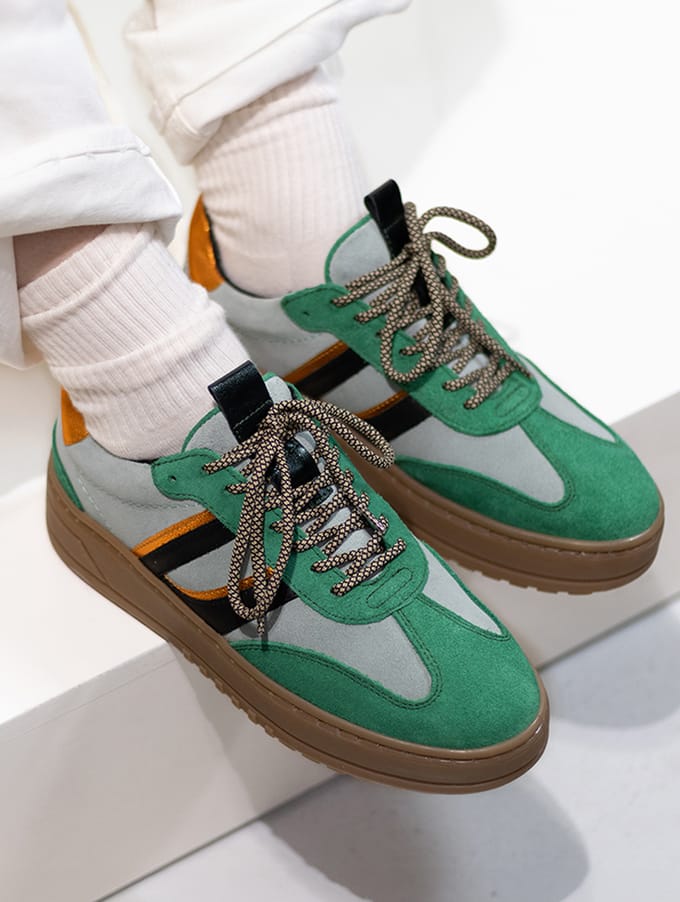 SUB55 Sneakers Laag Sneakers Laag - groen - Maat 42