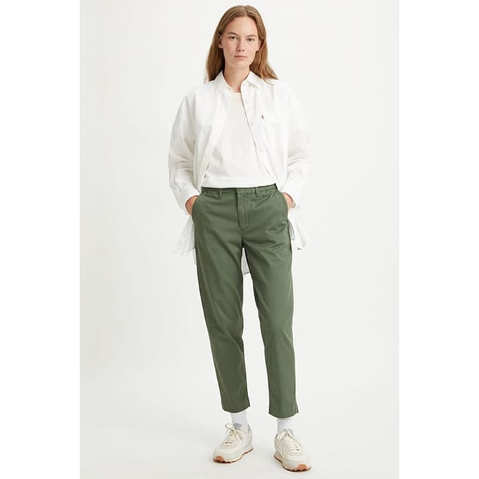 Levi's Essential Chino Green Taglia: W25L29 | Pantaloni chino Outlet | Donna | Verde