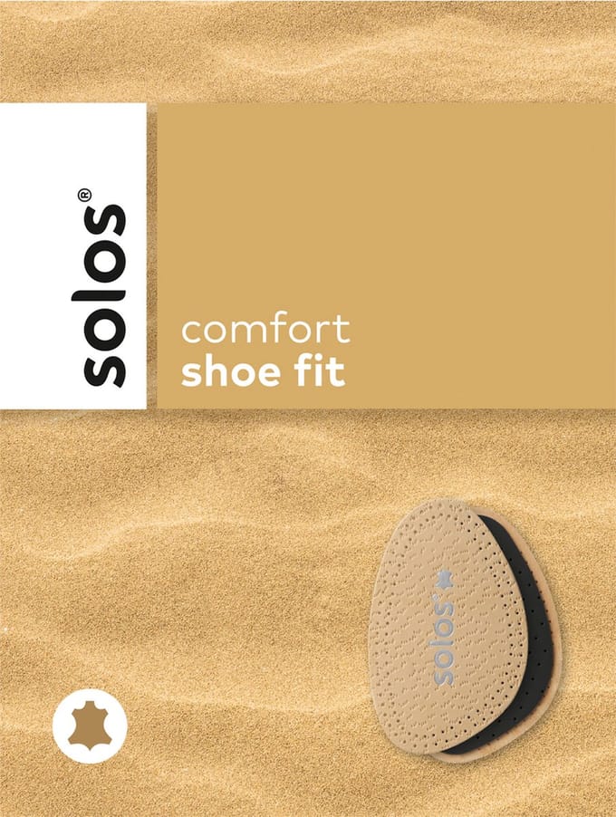 Solosd 301 Shoe Fit Voorvoet Opvulzool - Naturel - 41/42