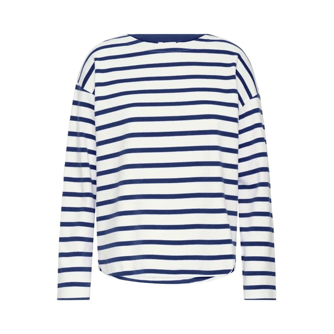 Gestreepte lange mouwen t-shirt voor dames b.young Ramsi