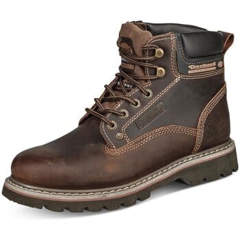 Dockers by Gerli heren leren veterschoenen 23DA004-400460 laarzen bruin