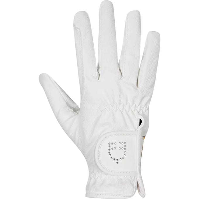 Handschoenen d'équitation avec logo pailleté femme Equestro d