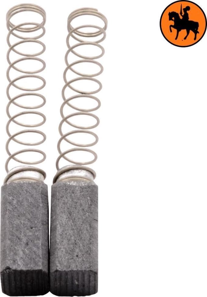 Koolborstelset voor Felisatti Schuurmachine TP600 - 6x6x13mm