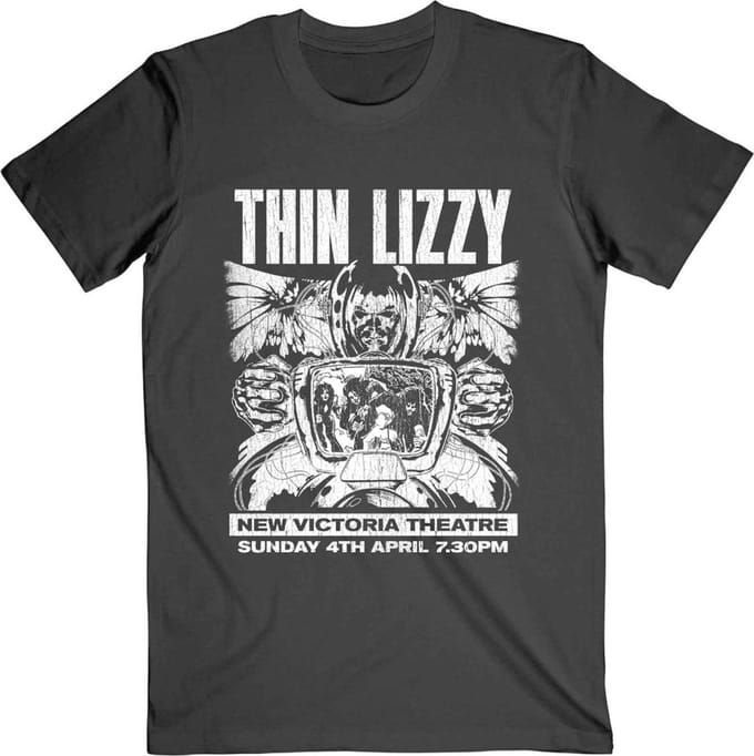 Thin Lizzy - Jailbreak Flyer Heren Tshirt - S - Zwart
