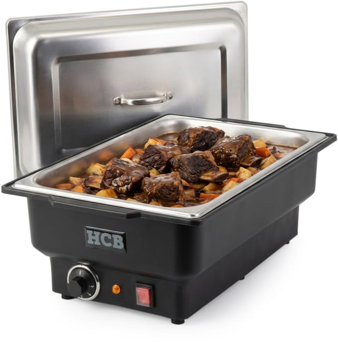 HCB® - HCB Elektrische chafing dish - 1/1 GN - 100 mm - 230V - 4.1 kg - 3470