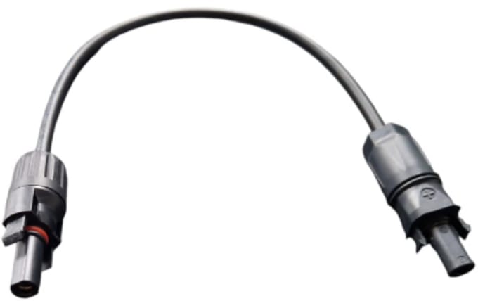 Sunclix/phoenix/sma connector male verloop naar female MC4 30cm
