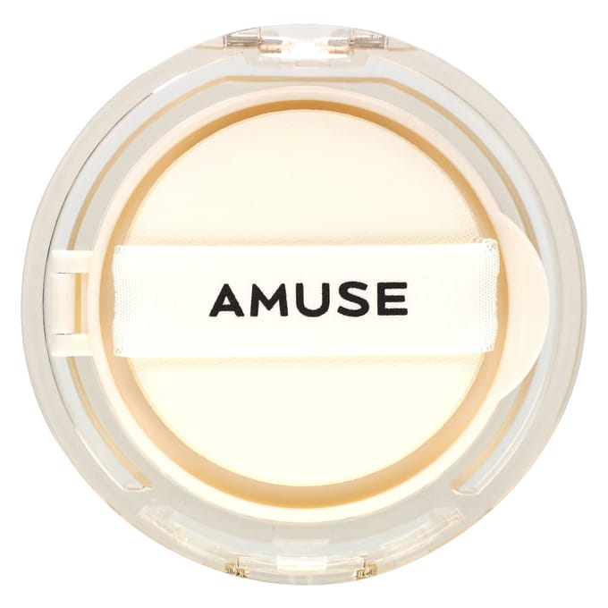 Amuse, Dew Jelly Vegan Cushion, SPF 38 PA+++, 1.5 Clear, 15 g (0.52 oz) beige