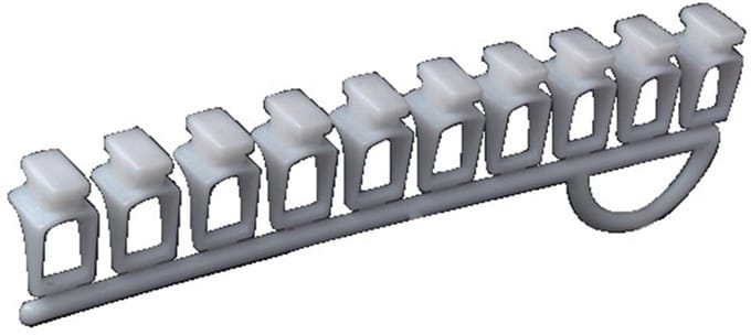 indraaiglijder tripo rail strip a 10 stuks
