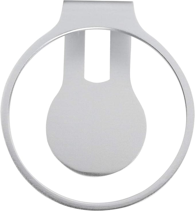 Luidsprekerhanger - Muurbeugel - Ruimtebesparing Thuis - Sterke Aluminium Constructie - Mini Formaat - Zilver