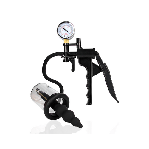 Ouch! by Shots Handmatige Rosingpomp pumps - Zwart