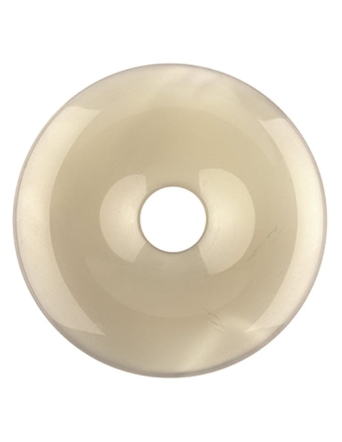 Agaat grijs donut 30 mm