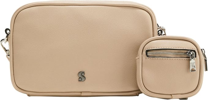 s.Oliver Schoudertas Crossbody Bag Brown Beige