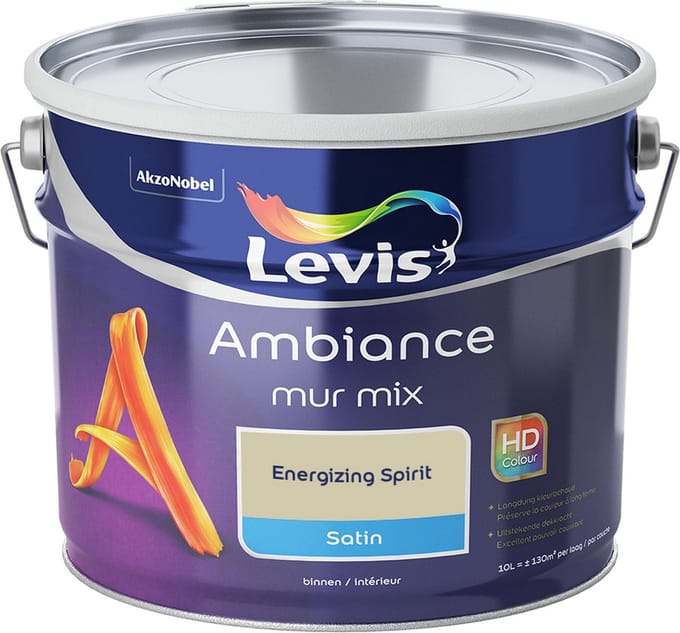 Levis - Ambiance Mur Satin Mix - Energizing Spirit - Mengverf - 10 L
