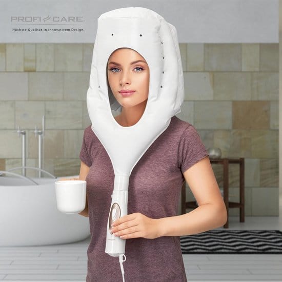 ProfiCare PC-HTH 3003 - hair dryer hood - white