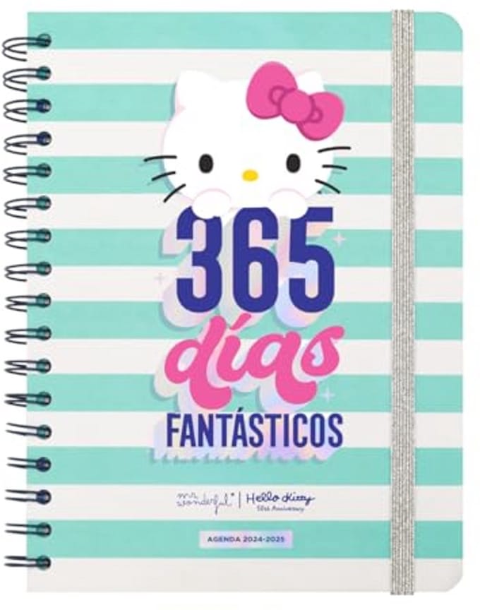 Kalender 2024/25 met Weekplanner - Schoolagenda met Stickers en Motivatie