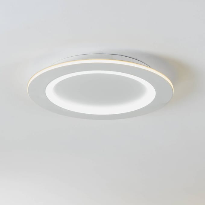 EGLO connect LED plafondlamp Padrogiano-Z, Ø 45 cm, wit