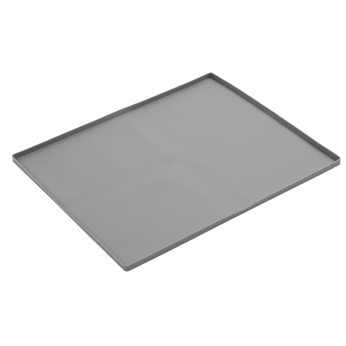 Bovenlader Wasmachine Droger Mat Antislip Stofdicht Waterdicht Siliconen Beschermmat voor Wasruimte Grijs grijs