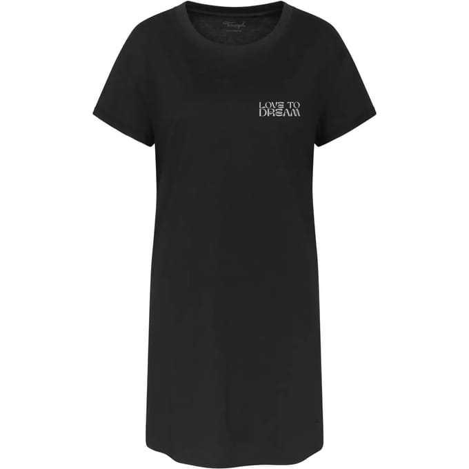 Triumph Nightdresses NDK X Dames Nachthemd - Zwart - Maat 44