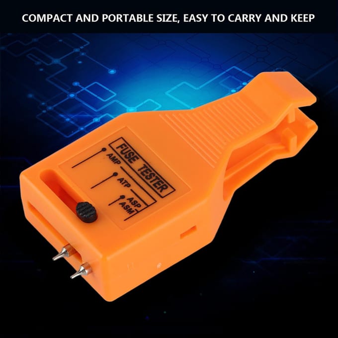 Multifunctionele Auto Bladzekering Controle Tester Zekeringtrekker Verwijdergereedschap blue